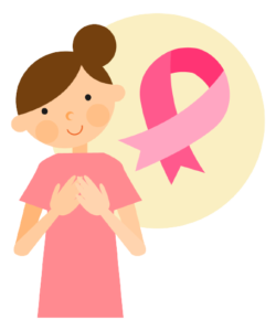10月はピンクリボン月間 定期的な乳がん検診を